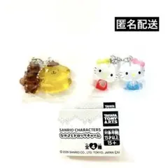 サンリオキャラクターズ　なかよしドロップチャーム　ポムポムプリン　ハローキティ