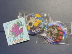 くら寿司 ポケモン ステッカー ウネルミナモ ホログラムマグネット テツノカイナ