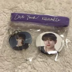 INI 許豊凡 ガチャガチャ ミニうちわ ミニ缶バッジ ラバーバンド