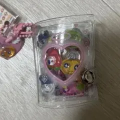 完成品　ピンク　ミニシール帳　キーホルダー　おすそわけ
