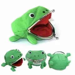 カエル　ガマ口　ナルト　財布　小銭入れ　コインケース　かえる　がまぐち