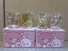 2011年 リラックマ グラス 2個セット コリラックマ キイロイトリ ご飯
