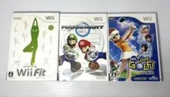 Wii ソフト　おまとめ売り3個セット