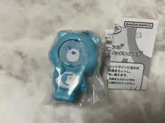 ケアベア　フォトフレームマスコット　ベッドタイムベア　水色　ガチャ