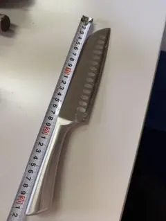 オールステンレス 三徳包丁 ディンプル加工のサムネイル
