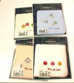 【新品/未開封】OLIVE des OLIVE タオルハンカチ 4点セットのサムネイル