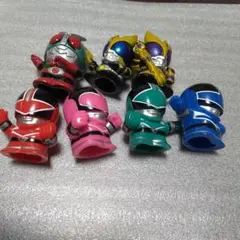 仮面ライダーキッズ 平成仮面ライダーキッズ 指人形 ソフビ まとめ売り
