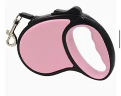 リード 伸縮 犬 ワンタッチ 自動巻取り 犬用リード 【 3M/ピンク 】