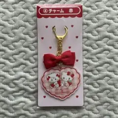 【未開封】ハローキティ アクリルキーホルダー 赤