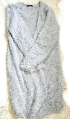 フェイクファー　カーディガン