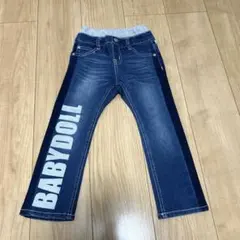 ベビードール　110 デニム　長ズボン