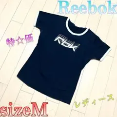♈限定特価♈レディース♈Reebok　半袖シャツ　ウェア　★サイズM★ ブラックのサムネイル
