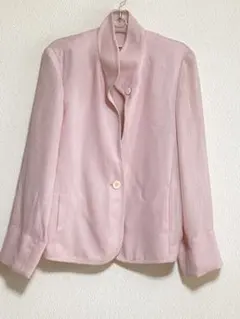 ピンク テーラードジャケット