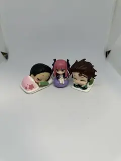 【鬼滅の刃+五等分の花嫁】3体セット デフォルメスタイル