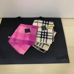 Burberry ハンカチ2枚セット(最終価格)