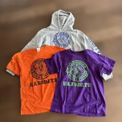 男女兼用　ラッキーピエロ　パーカー&Tシャツ　3点セット