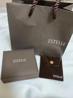 ESTELLE ネックレス シルバーカラー ストーン付きのサムネイル