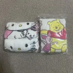 キャラクタータオルセット（ハローキティ、プーさんなど）