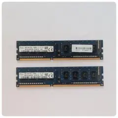 4GB メモリ 2枚セット