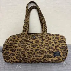 PORTER x X-girl レオパード ボストンバッグ ポーターのサムネイル