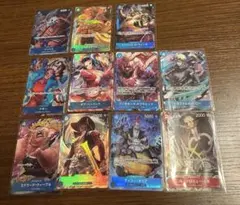 古*M様 ワンピースカードゲーム中国限定 2周年　日本語版　11枚　まとめ売り