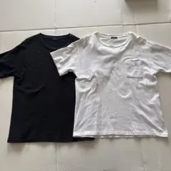 ITEMS パイル地 ポケットTシャツ 2枚セット