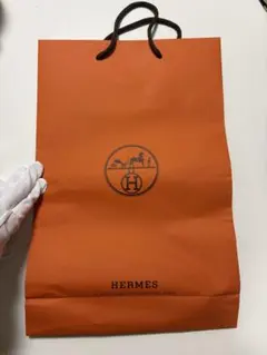 HERMÈS エルメス ショッパー 紙袋 オレンジ袋 大
