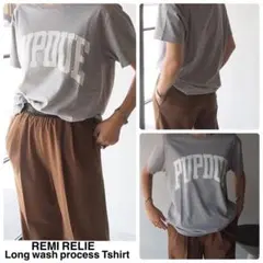 REMI RELIFE レミレリーフ グレー Tシャツ MUSE ダメージ加工Tのサムネイル