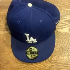 New Era 59FIFTY LAキャップ 7 1/4 ネイビー