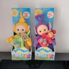 Teletubbies ラーラー＆ティンキーウィンキー ぬいぐるみセット Teletubbies ラーラー＆ティンキーウィンキー ぬいぐるみセット - メルカリ