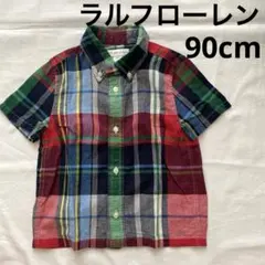 Ralph Laurenチェック柄 シャツ 24M 90cm ラルフローレン