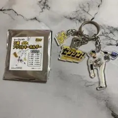 福岡ソフトバンクホークス 3連アクリルキーホルダー 66 松本