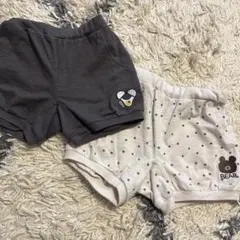 ベビーショートパンツ2点セット　90センチ
