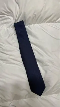 エルメス　HERMES ネクタイ ネイビー