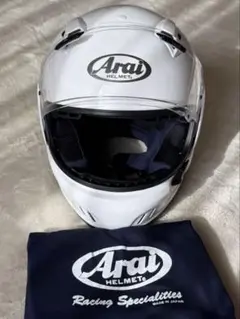 【美品】Arai フルフェイスヘルメット XD グラスホワイト Sのサムネイル