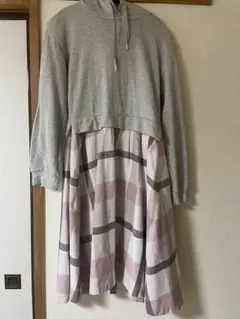 BLUE LABEL CRESTBRIDGE フード付きワンピース38