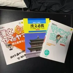 古文・漢文セット（写真の三冊）