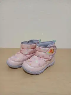 アンパンマン　スノーブーツ　ピンク15.0センチ　MoonStar