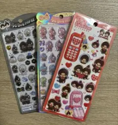 新品未開封 モンチッチ うるちゅるポップシール モノトーン/カラフル 正規品