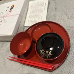 お食い初め　祝膳 和食器　女の子