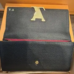 Louis Vuitton 長財布 黒 ポルトフォイユ・カプシーヌ