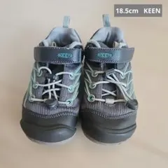 KEEN キッズ スニーカー 18.5cm 18cm グレーのサムネイル
