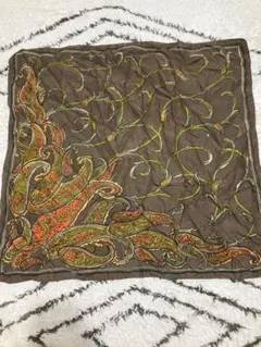 ペイズリー　スカーフ 70cm x 70cm