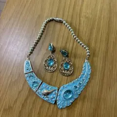 ヴィンテージ デザイン アクセサリー ネックレス ピアス まとめ売り