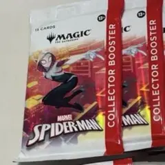 MTG スパイダーマン コレクターブースター 英語 4パック マジック：ザ・ギャザリング スパイダーマン コレクターブースター 4