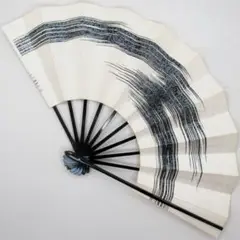扇子　舞扇子　黒かすみ