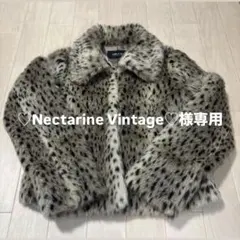 COMME CA ISM ファーコート ヒョウ柄 ファージャケットのサムネイル