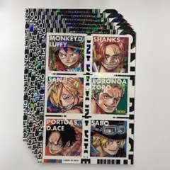 最強ジャンプ 5月号 付録 ワンピース ホロステッカー 10セット - メルカリ