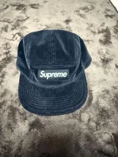 Supreme Leather Applique 6-Panel Navy - メルカリ