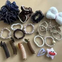 ヘアゴムアクセサリー21点セット